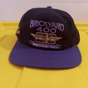 Vintage Brickyard 400 Inaugural Race Snapback Cap by Logo 7